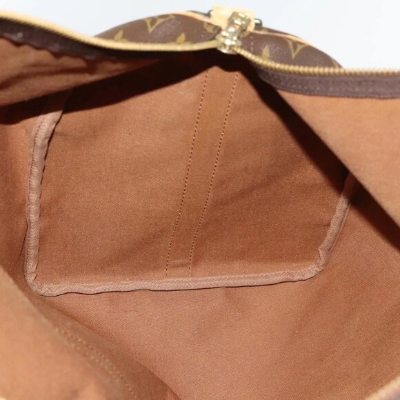LOUIS VUITTON Monogram Keepall Bandouliere 55 Boston Bag M41414 LV Auth 137835 - Picture 12 of 16